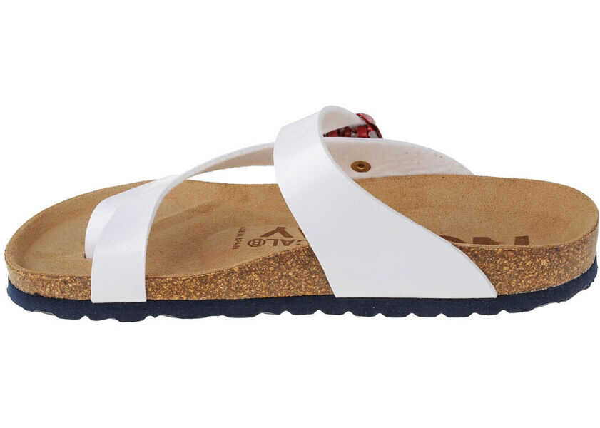 Slapi Geographical Norway Sandalias Infradito Donna White Femei (BM 8472858) 2