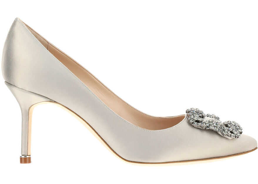 Manolo Blahnik Manolo Blanhik Hangisi Pumps 9XX0662 GREY