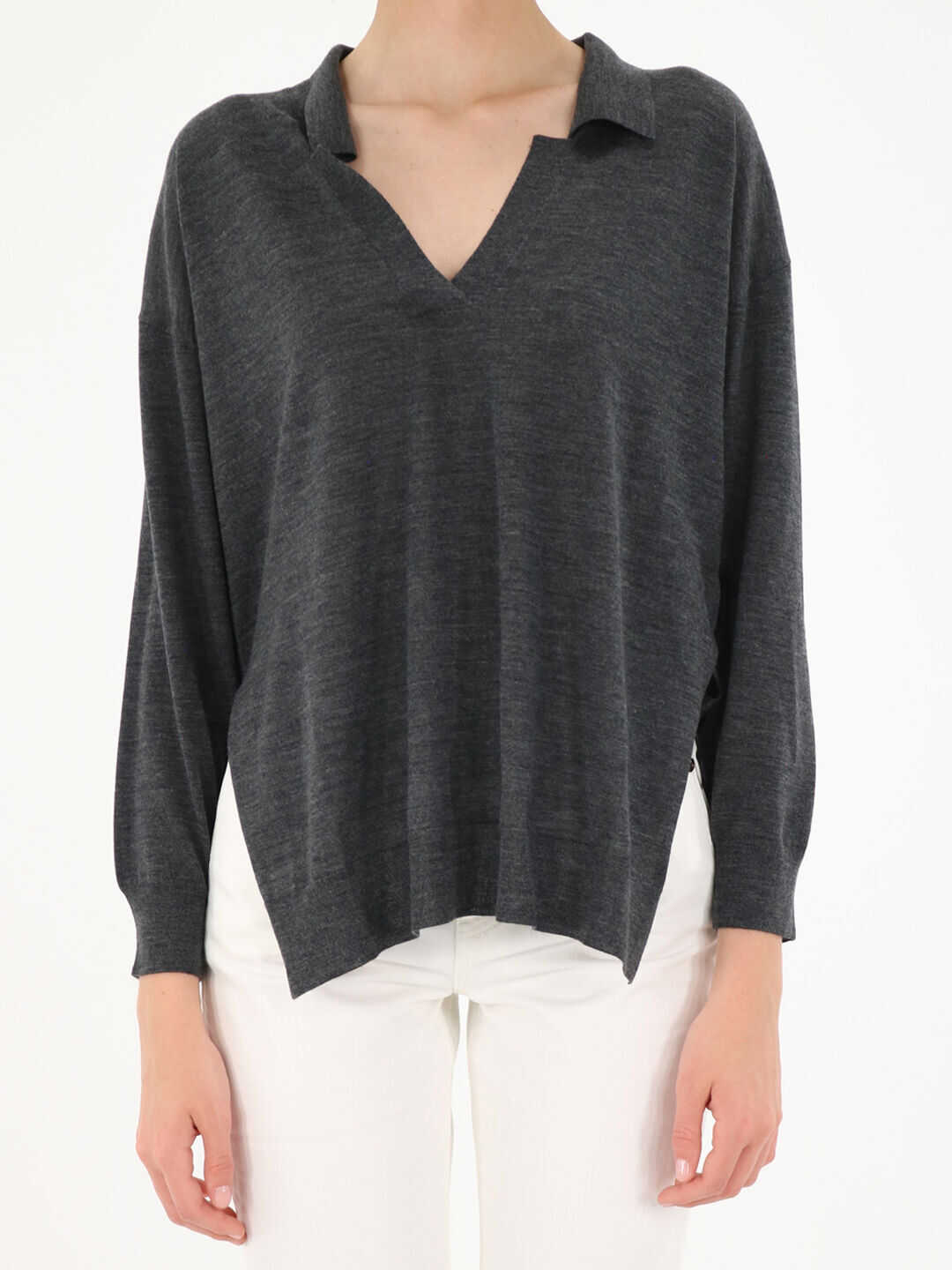 Stella McCartney Wool Sweater 603644 S2257 Grey