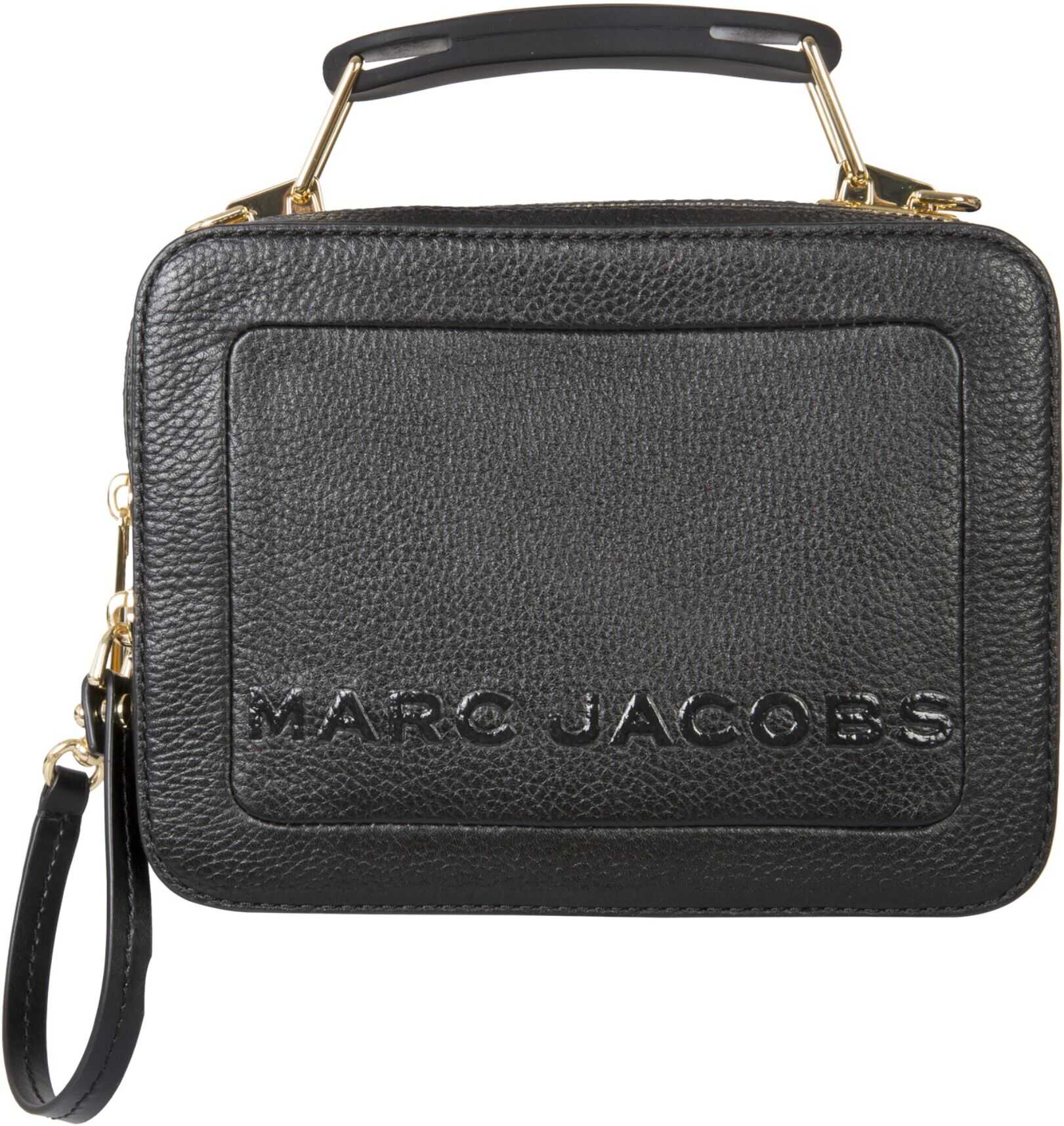 Marc Jacobs Mini The Textured Box 20 Bag M0014840_001 BLACK