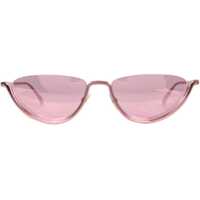 Ochelari de soare Sunglasses With Metal Half-Frame Femei