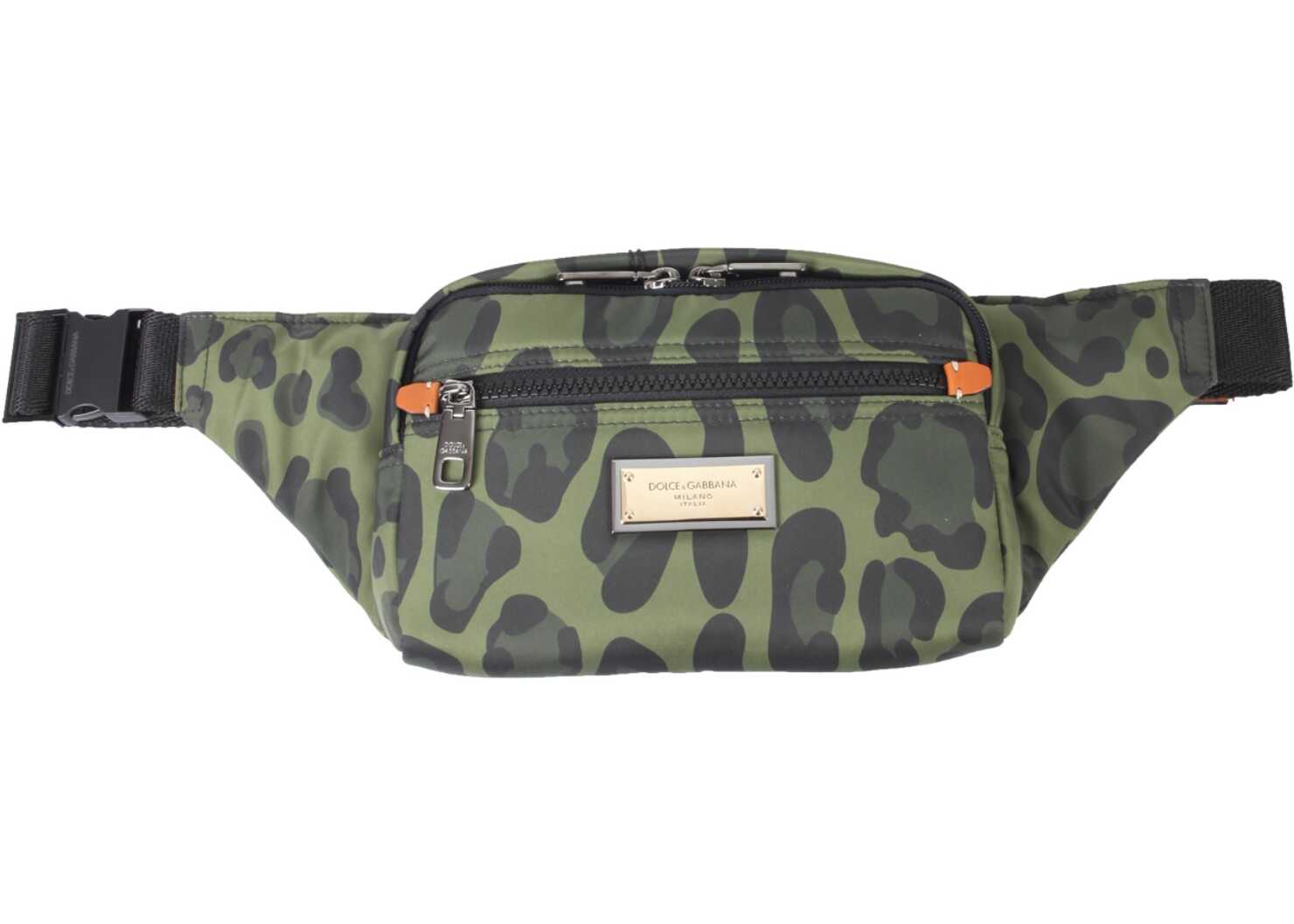 Dolce & Gabbana Nylon Belt Bag MILITARY GREEN