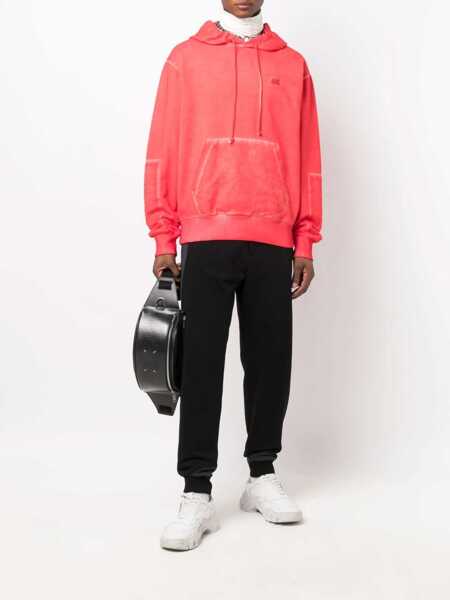 Hanorace HELMUT LANG Military Sweatshirt RED Barbati (BM 8480241) 2