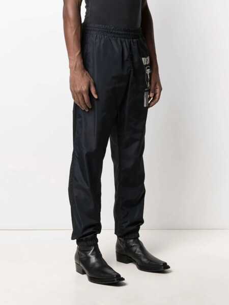 Treninguri Moschino Nylon Jogging Pants BLACK Barbati (BM 8480373) 3