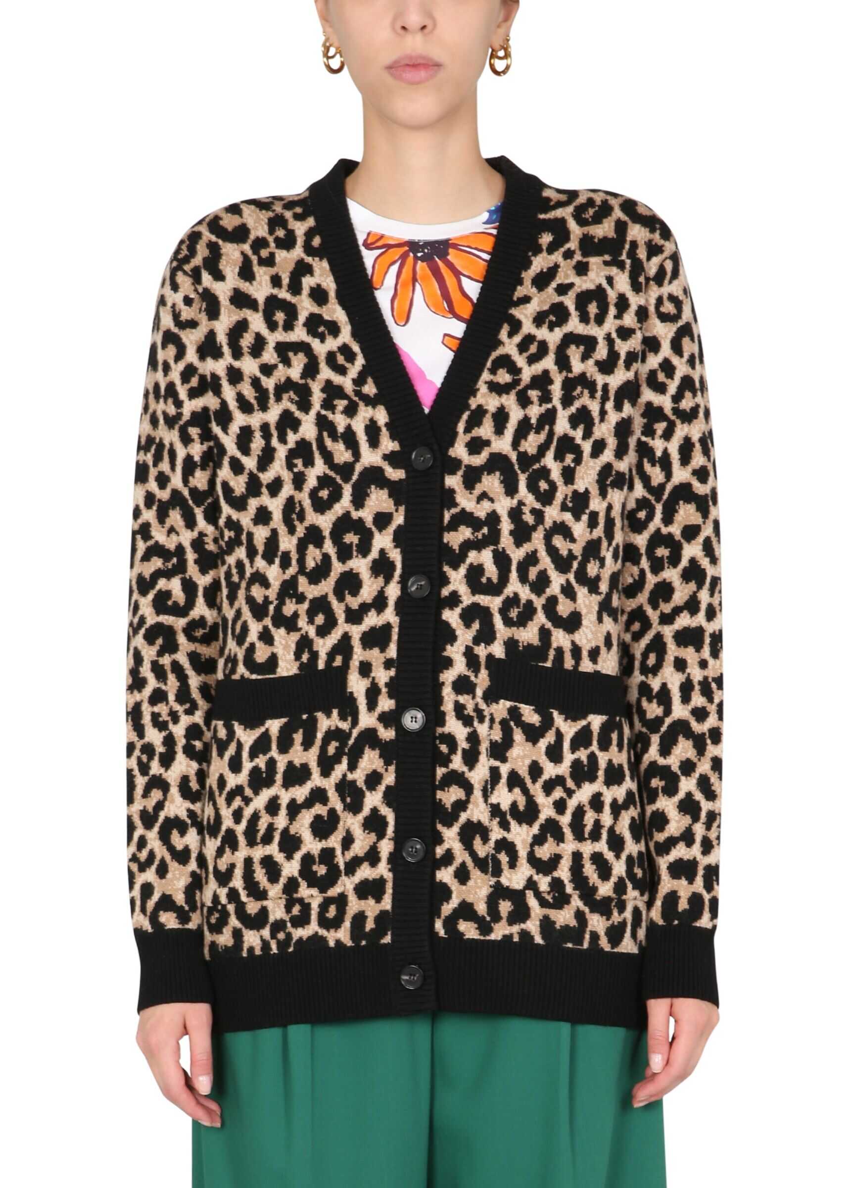 Paul Smith V-Neck Cardigan W1R/019N/G10647_61 ANIMALIER