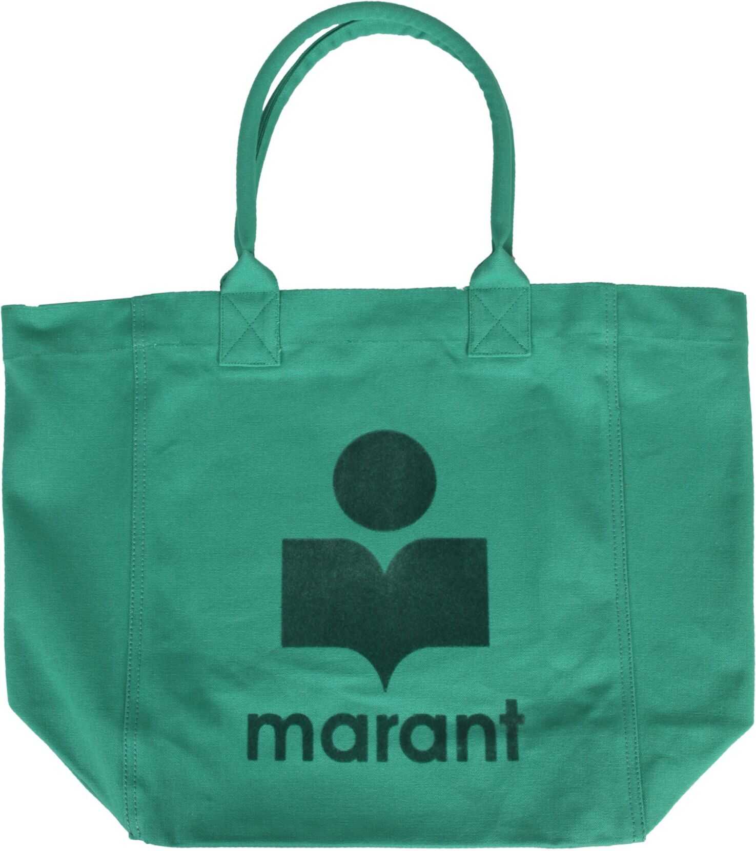 Isabel Marant Yenky Tote Bag PM0020_21A053M60GR GREEN
