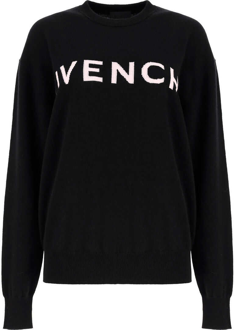 Givenchy Sweater BW90CU4Z9S BLACK/PINK b-mall.ro imagine 2022