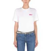 Tricouri T-Shirt With Logo Application Femei