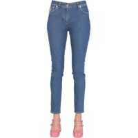 Blugi skinny Short With Teddy Embroideredcotton Denim Short With Teddy Embroidered Femei