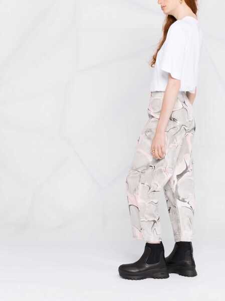 Tricouri Stella McCartney T-Shirt With Logo WHITE Femei (BM 8486775) 4