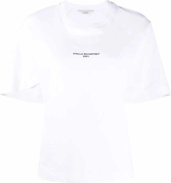 Tricouri Stella McCartney T-Shirt With Logo WHITE Femei (BM 8486775) 1