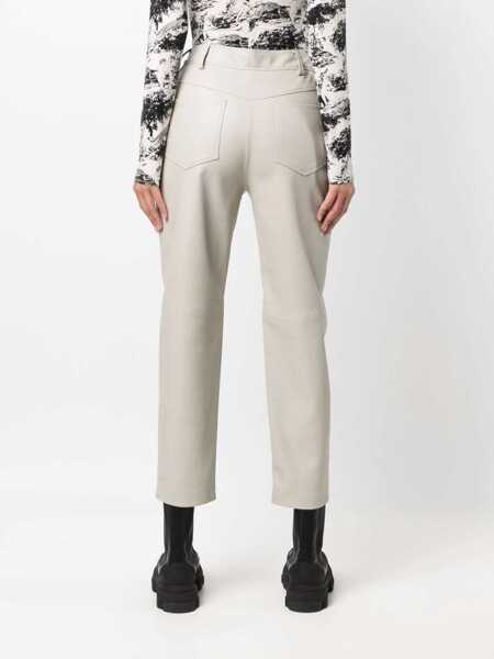 Pantaloni casual Stella McCartney Hailey Trousers BEIGE Femei (BM 8486805) 4