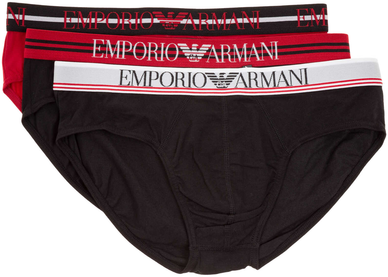 Emporio Armani Briefs Tripack 1117341A72307921 Black
