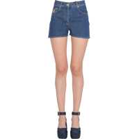 Pantaloni scurti Bermuda With Embroidered Teddy Femei