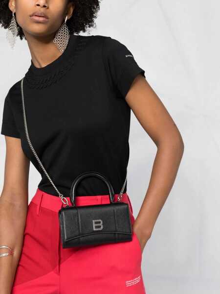 Tricouri Givenchy T-Shirt With Chain Motif BLACK Femei (BM 8489277) 5