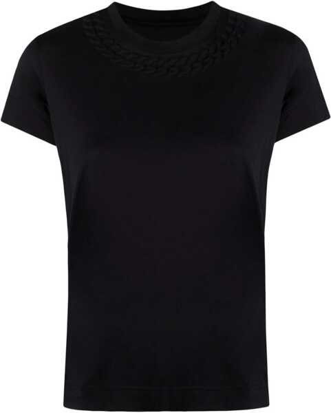 Tricouri Givenchy T-Shirt With Chain Motif BLACK Femei (BM 8489277) 1