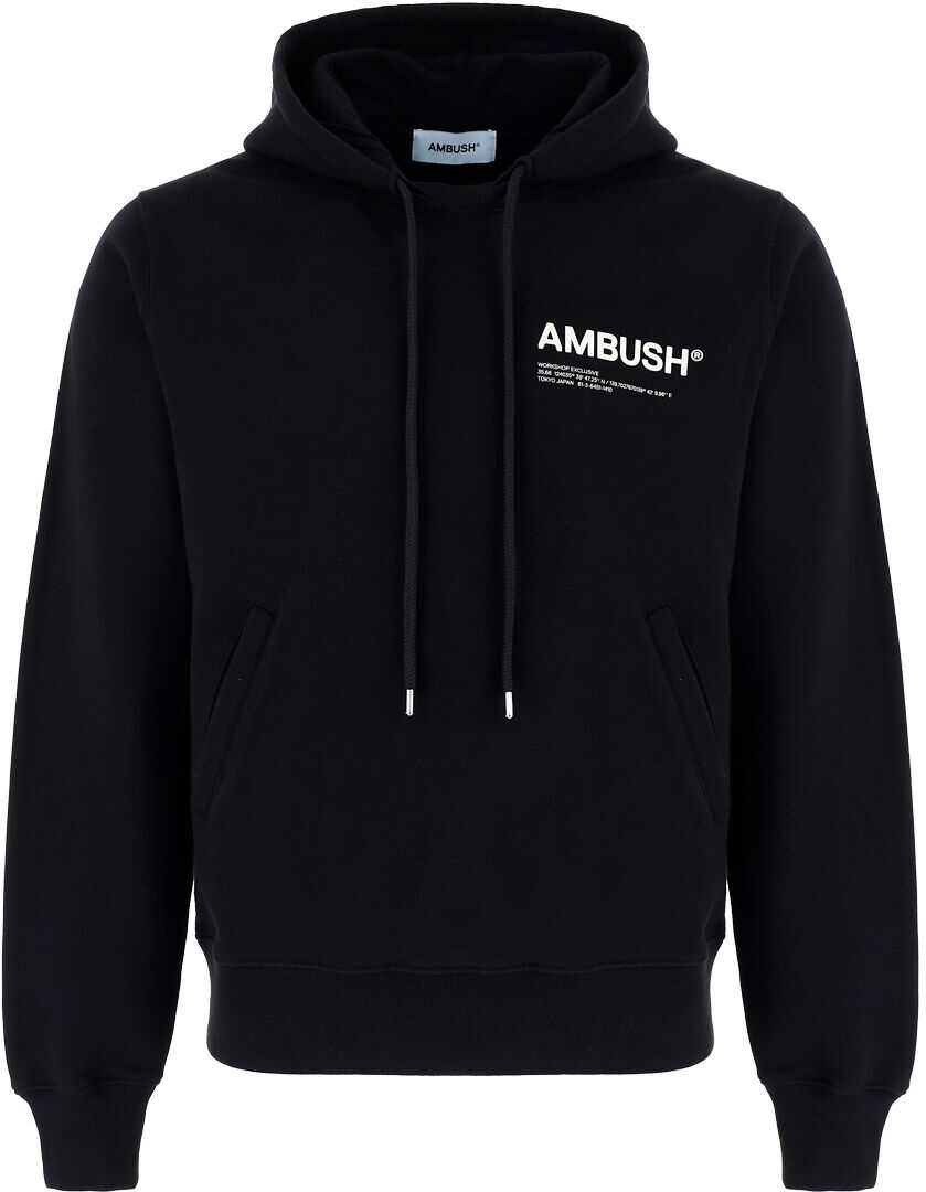 AMBUSH Hoodie BMBB012F21FLE001 BLACK TOFU