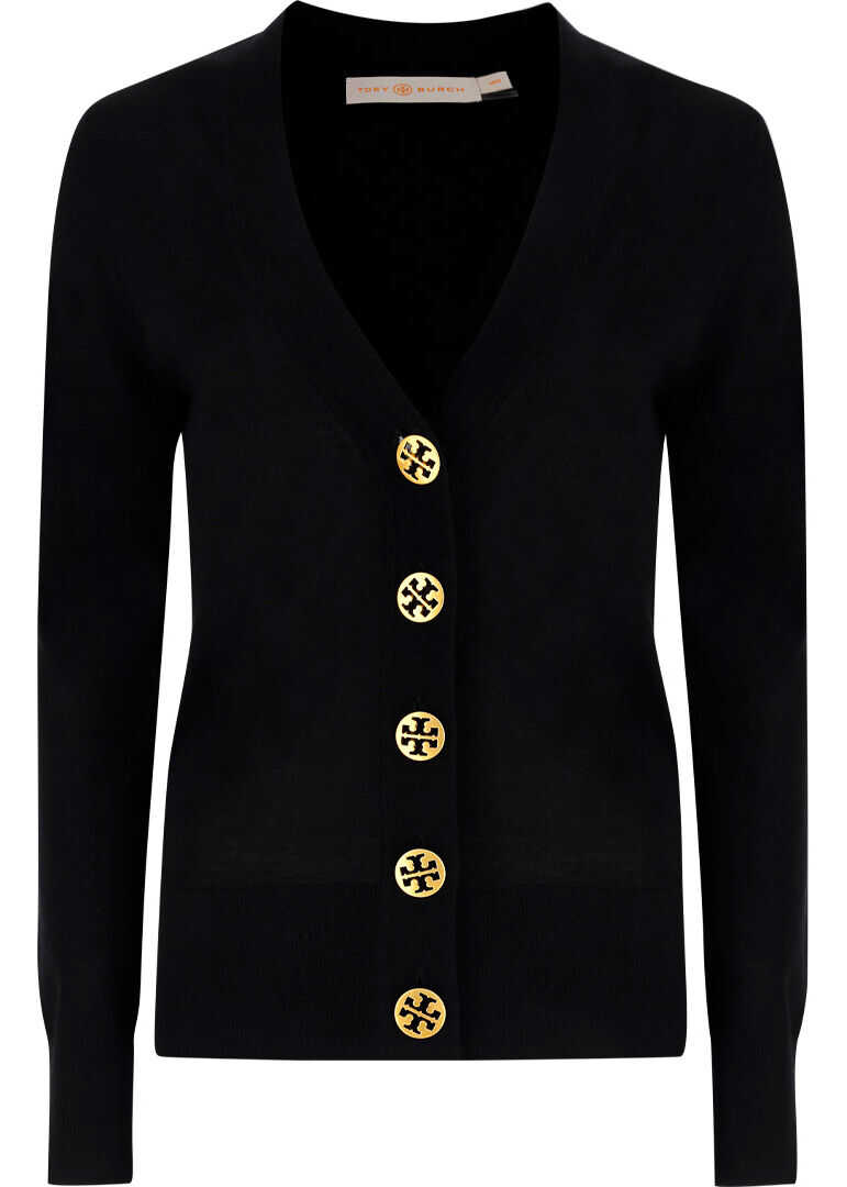 Tory Burch Simone Cardigan 64676 BLACK