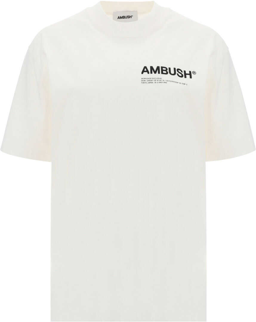 AMBUSH T-Shirt BWAA022F21JER001 TOFU BLACK