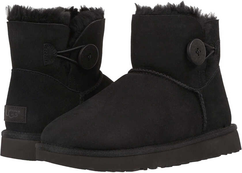 Cizme de iarna UGG MiniBaileyButtonIi1016422 BLACK Femei (BM 8492349) 3