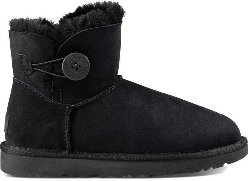 Cizme de iarna UGG MiniBaileyButtonIi1016422 BLACK Femei (BM 8492349) 1