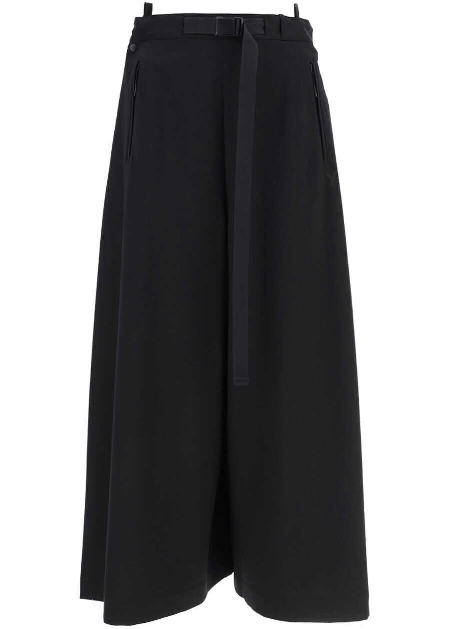 Y-3 Wide Pants GV2779 BLACK