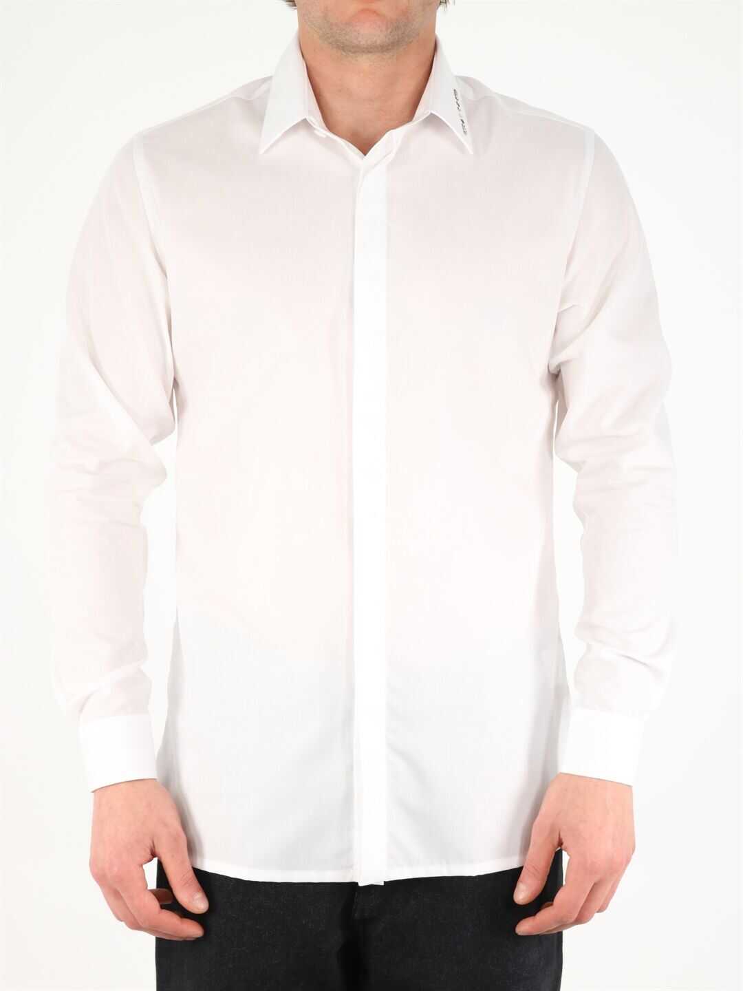 Alyx Cotton Shirt With Logo AAMSH0118FA01 White