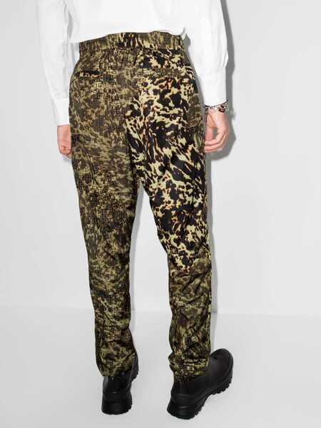 Pantaloni casual Givenchy 4G Print Trousers GREEN Barbati (BM 8493096) 3