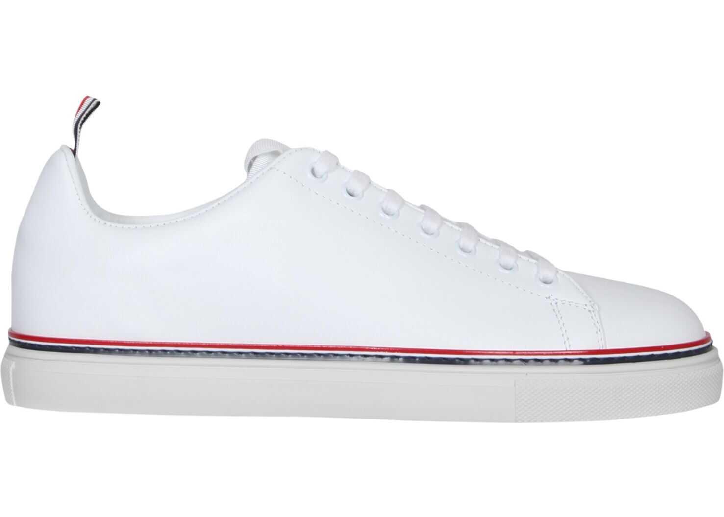 Thom Browne Tennis Sneakers MFD219A_05584100 WHITE