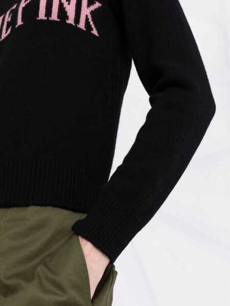 Pulovere Alberta Ferretti Crew Neck Sweater BLACK Femei (BM 8493306) 3