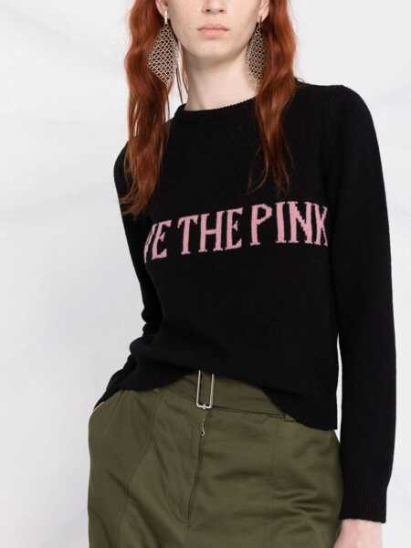 Pulovere Alberta Ferretti Crew Neck Sweater BLACK Femei (BM 8493306) 5