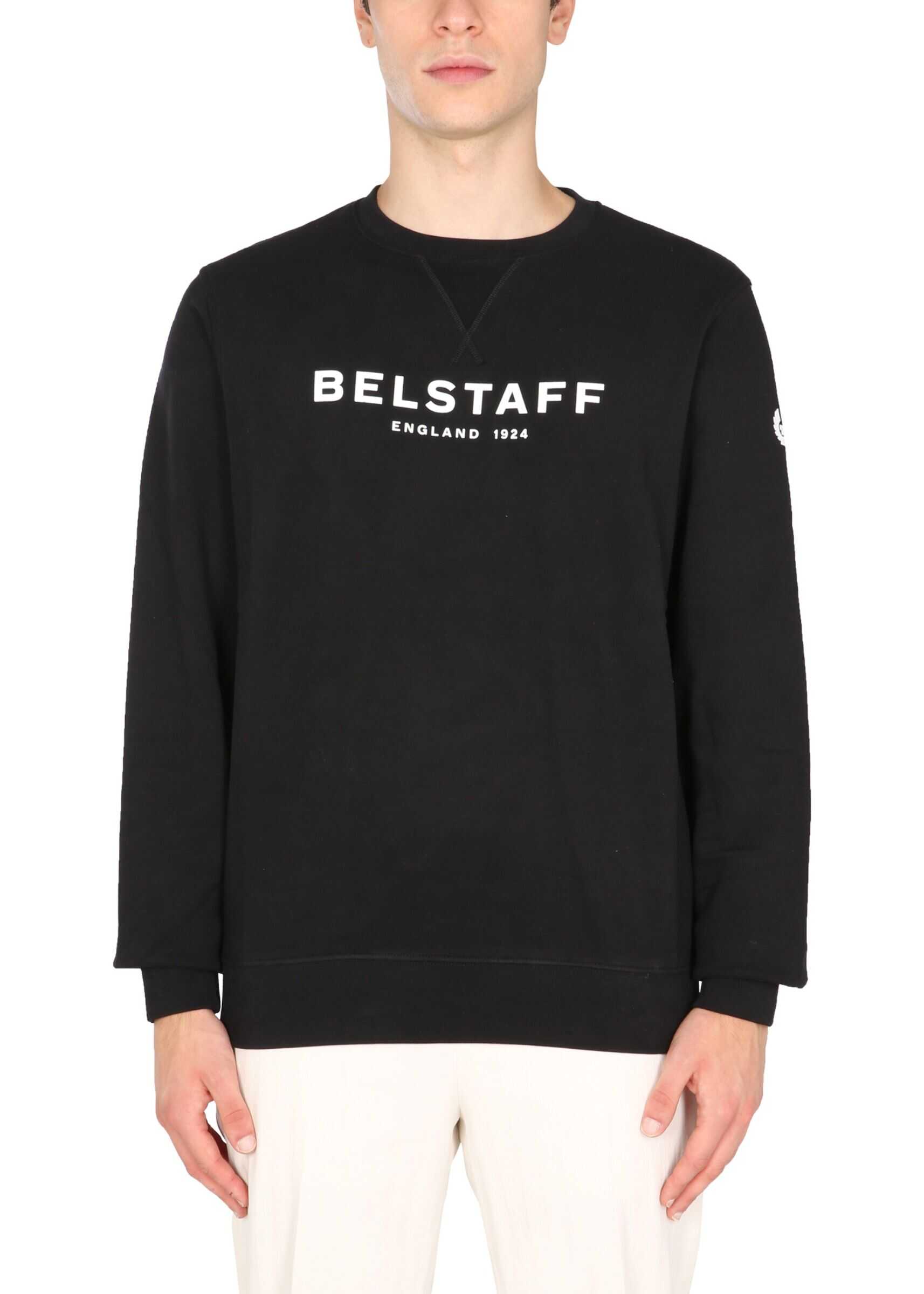 Belstaff Crew Neck Sweatshirt 71130674_J61N013309100 BLACK
