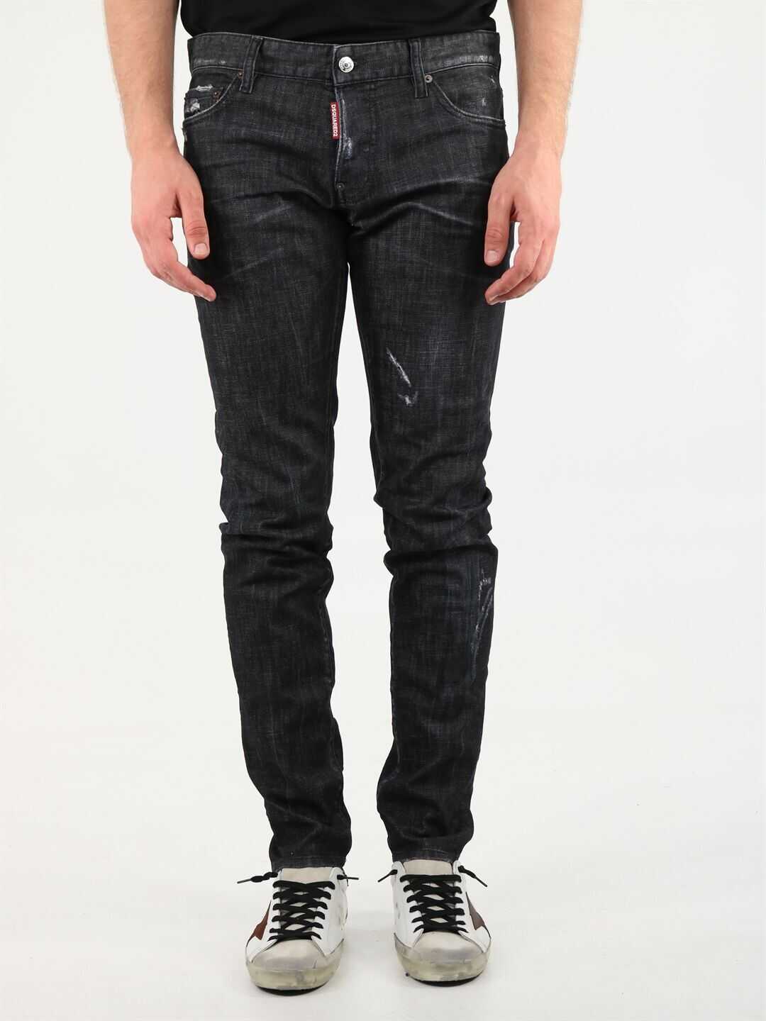 DSQUARED2 Slim Fit Jeans S71LB0967 S30357 Black