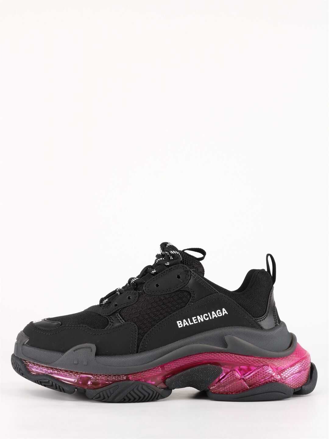 Balenciaga Sneaker Triple S Clear Sole 544351 W2FR1 Black