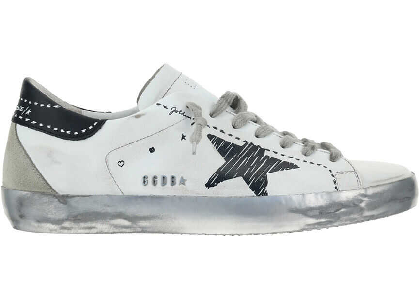 Golden Goose Sneakers GMF00102F002090 WHITE/BLACK/ICE