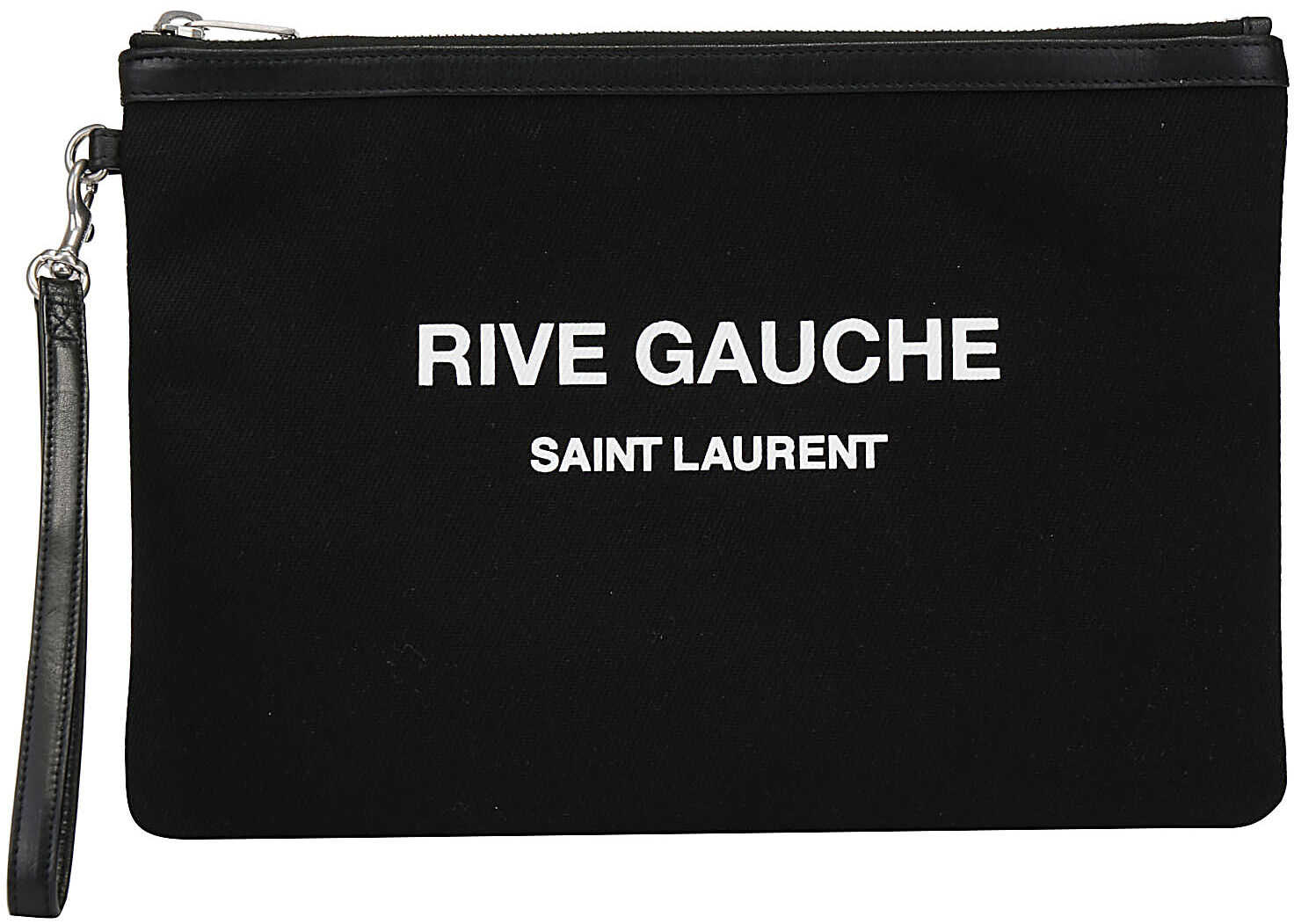 Saint Laurent Pouch 56572296NAE NERO/BIANCO