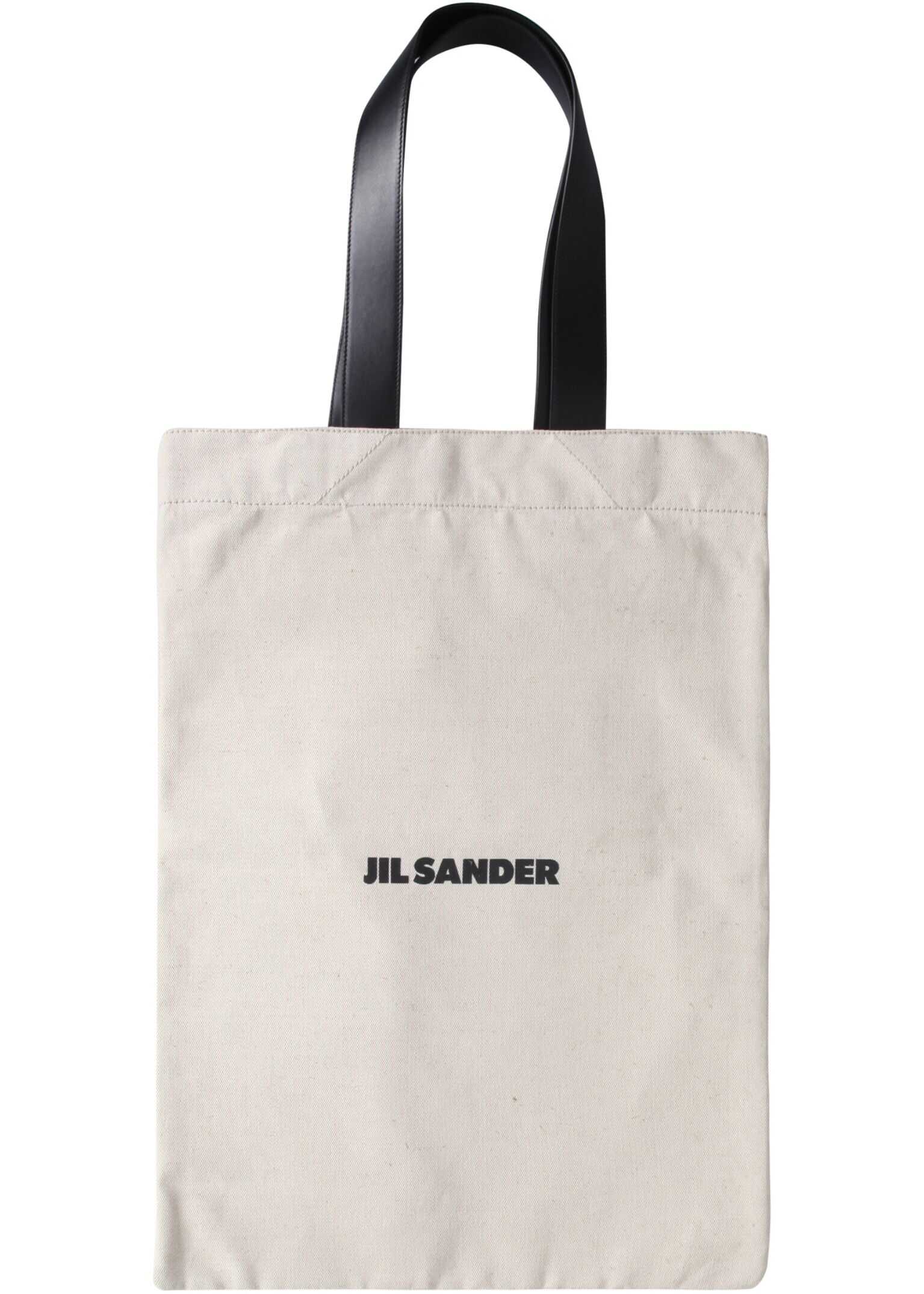 Jil Sander Large Shopper Bag JSMT852457_MTB73020102 WHITE