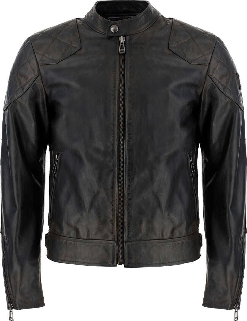 Belstaff Bellstaff Outlaw Leather Jacket 71020820L81N0347 BLACK