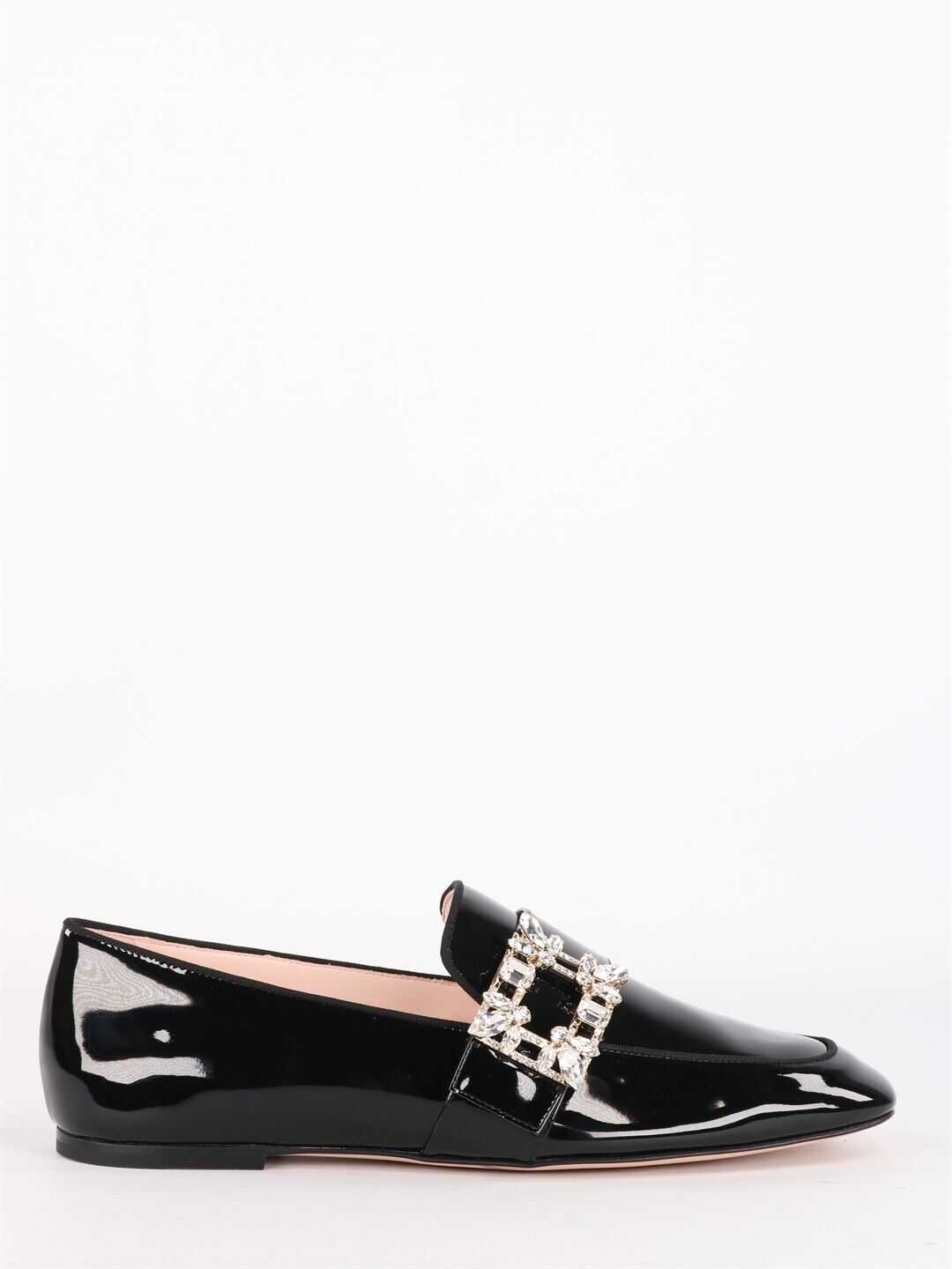 Roger Vivier Patent Leather Loafers RVW63431190 5IU Black