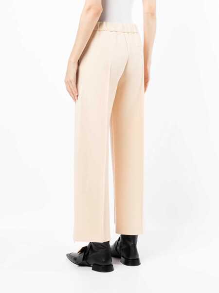 Pantaloni casual Jil Sander Wool Pants NUDE Femei (BM 8498574) 4