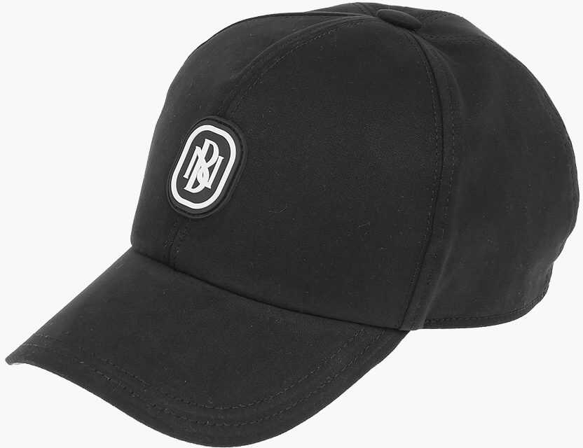 Neil Barrett Monogram Baseball Hat Black