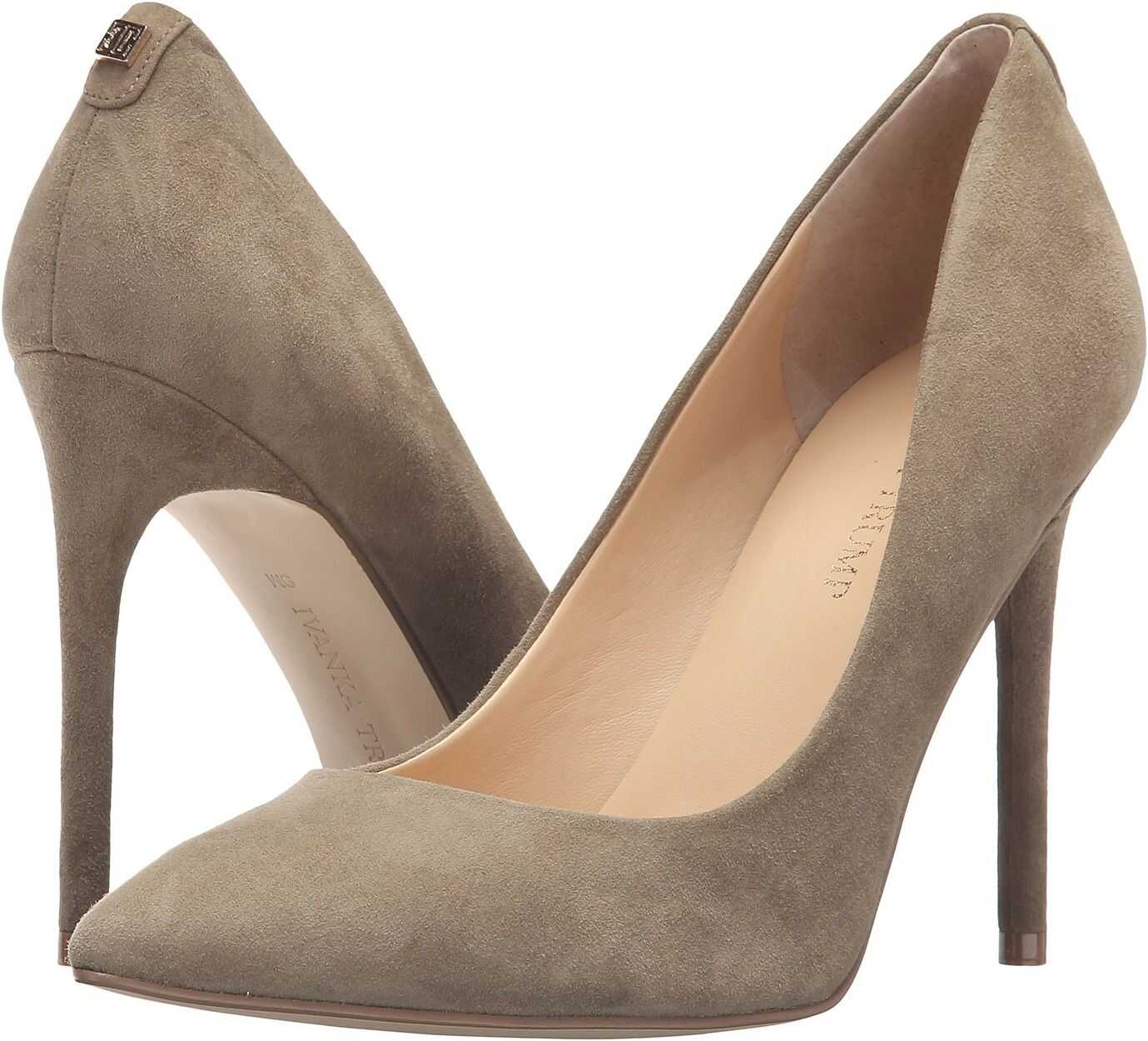 Pantof Ivanka Trump Kayden 4 Olive Suede