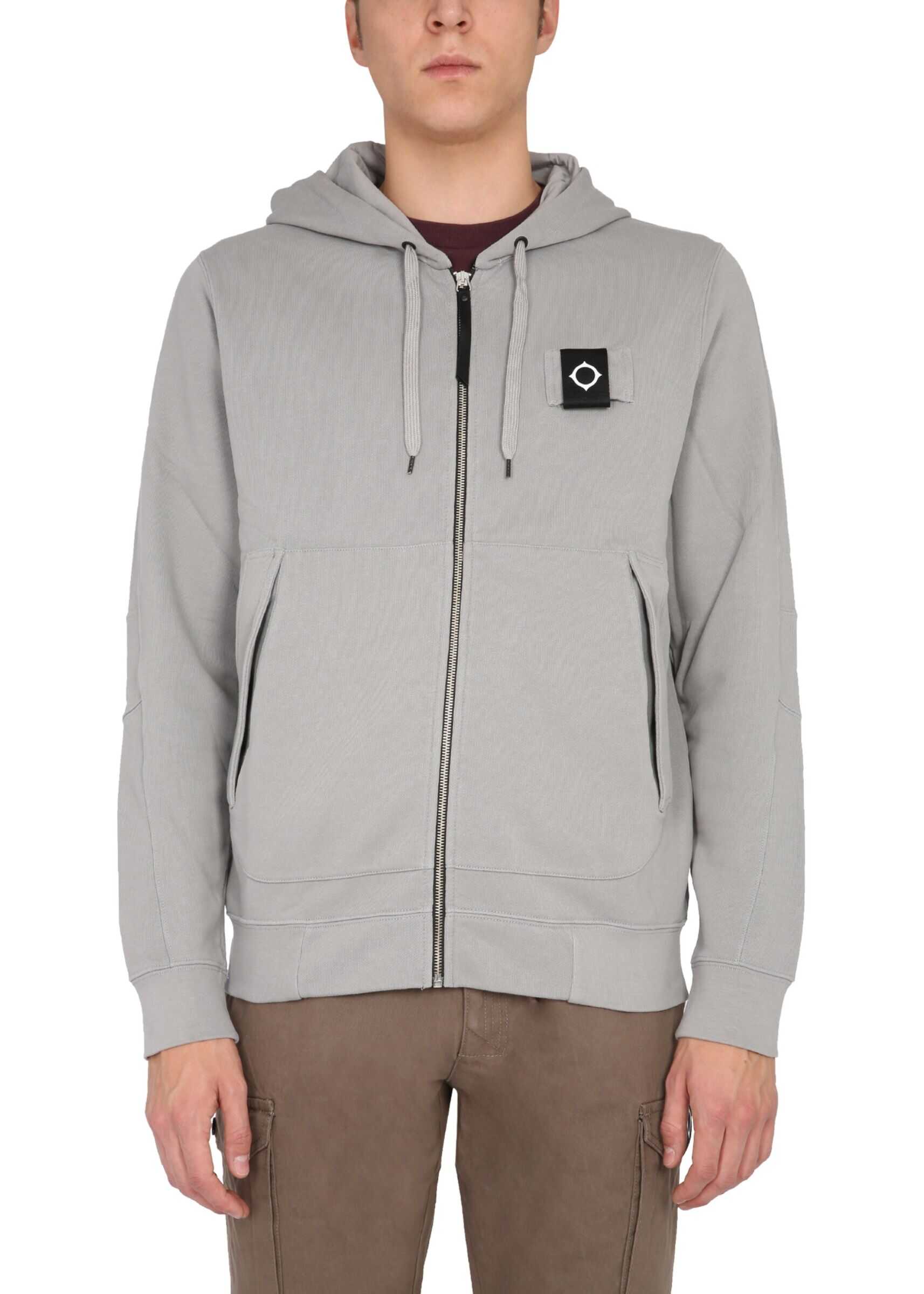 MA.STRUM Hoodie MAS4436-F20_M018 GREY