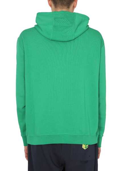 Hanorace YMC Trugoy Hooded Sweatshirt GREEN Barbati (BM 8501859) 3