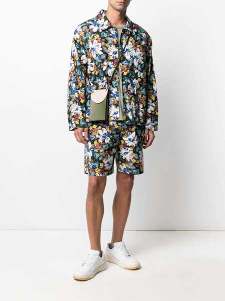 Pantaloni scurti YMC Bermuda With Floral Print MULTICOLOUR Barbati (BM 8501889) 2