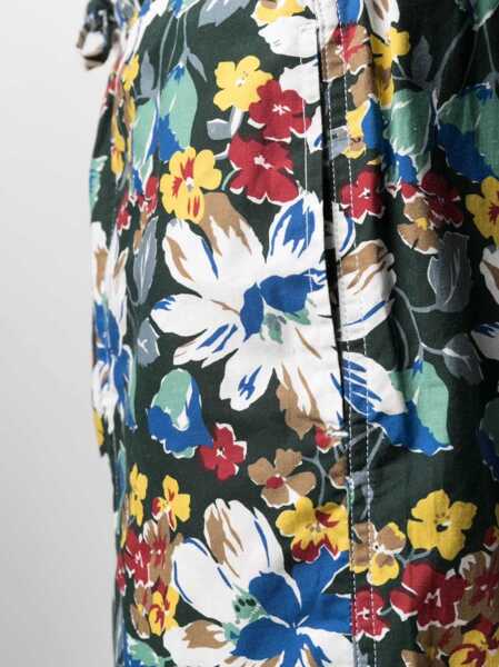 Pantaloni scurti YMC Bermuda With Floral Print MULTICOLOUR Barbati (BM 8501889) 5