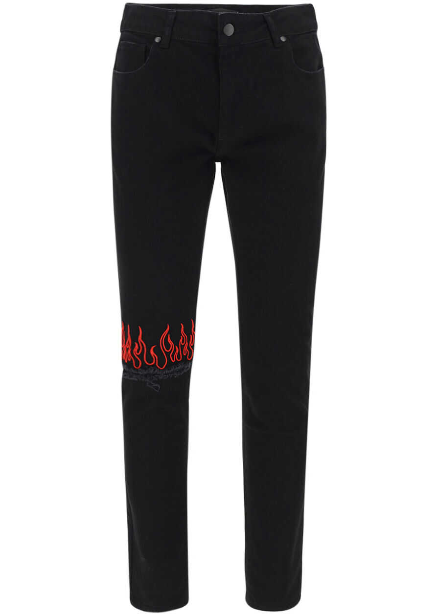 Vision of Super Jeans by Vision Of Super B17REDFL BLACK