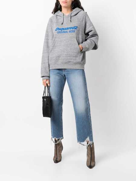 Hanorace DSQUARED2 Hoodie GREY Femei (BM 8503671) 2