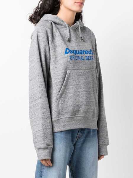 Hanorace DSQUARED2 Hoodie GREY Femei (BM 8503671) 3