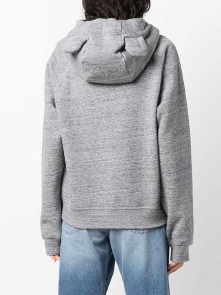 Hanorace DSQUARED2 Hoodie GREY Femei (BM 8503671) 4